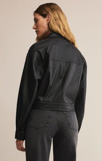 Z Supply Heritage Vegan Leather Jacket