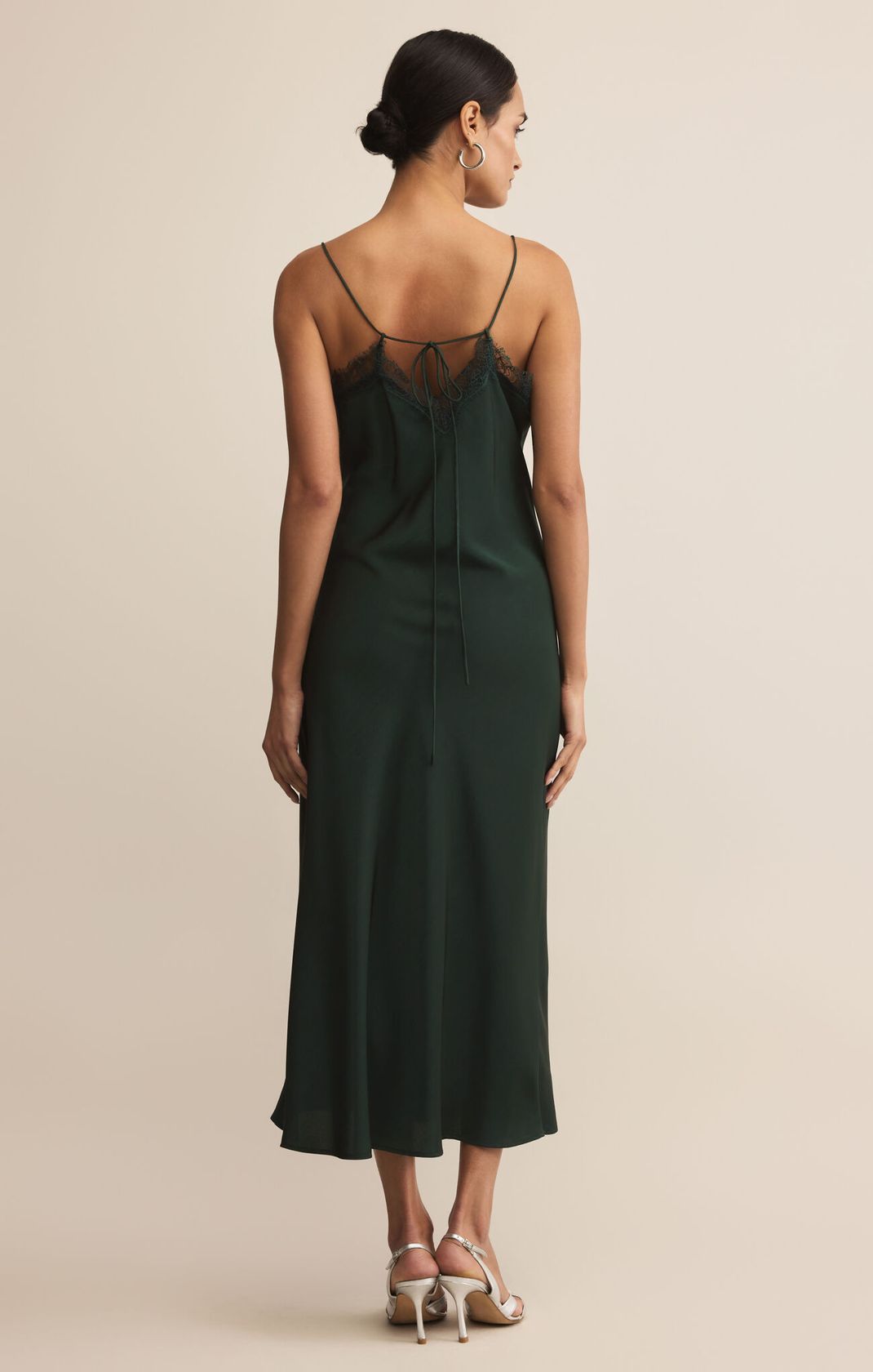 Z Supply After Hours Midi Dress Garland Green