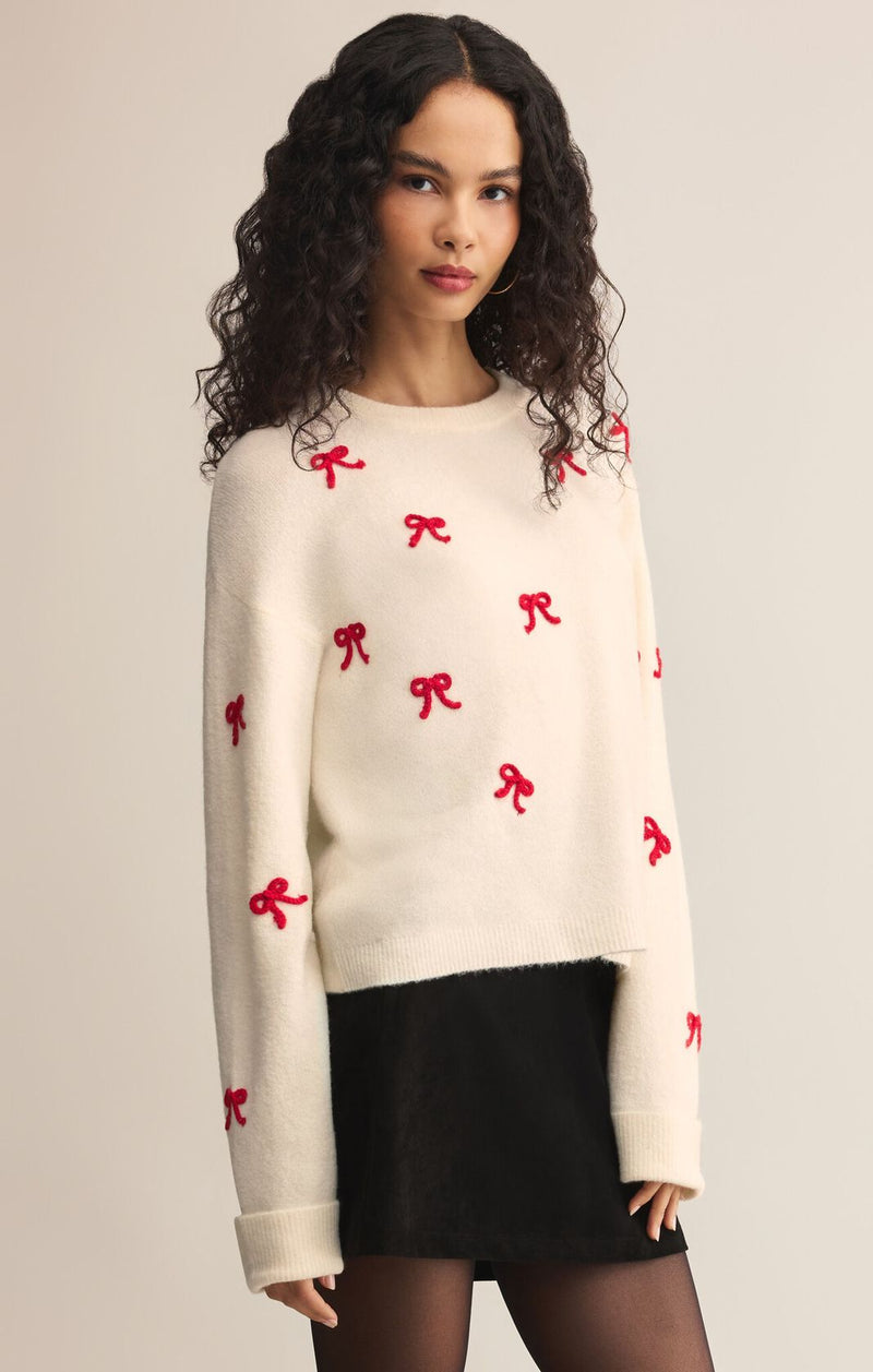 Z Supply Tie The Ribbon Sweater