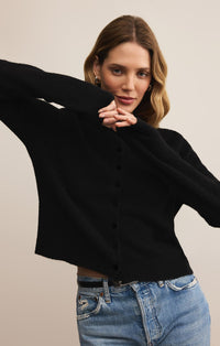 Z Supply Medina Cardigan Black