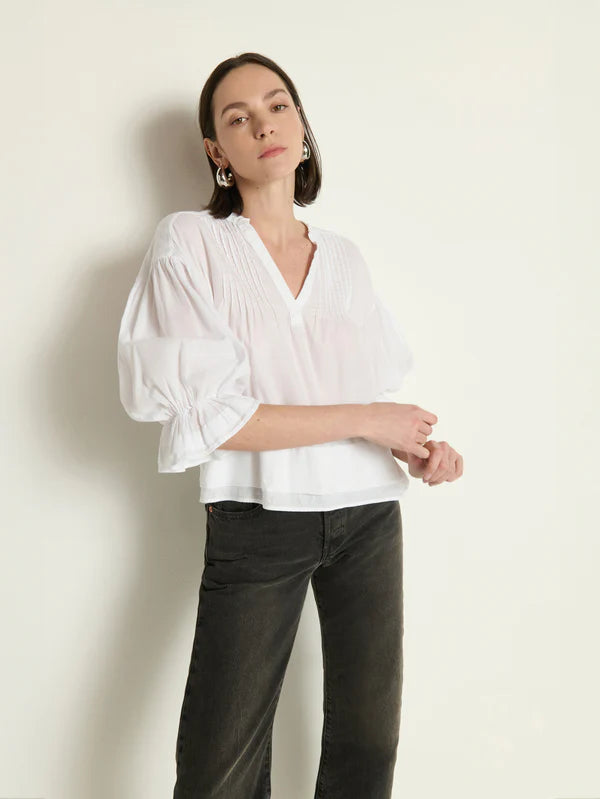 Scarlet Pintuck Blouse
