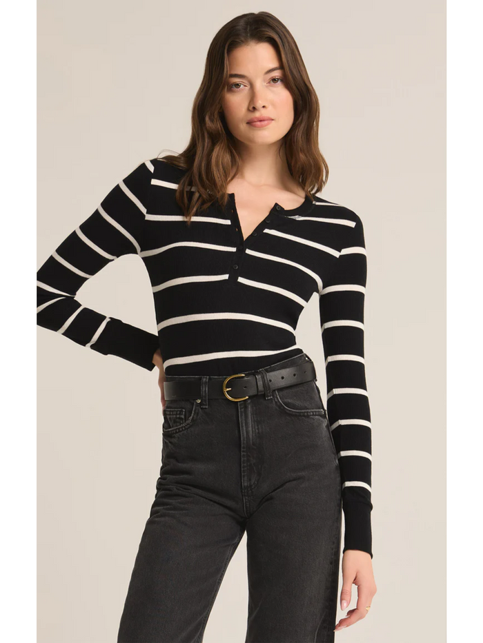 Z Supply Scarlett Rib Henley
