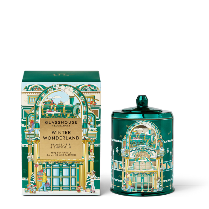 Glasshouse Fragrances Winter Wonderland Candle