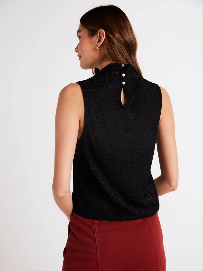 Bella Dahl Cowl Neck Bias Top