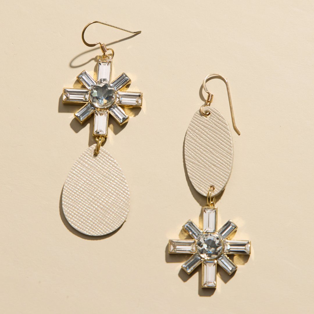 Vanilla Shimmer Zoe Earring
