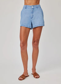 Elle Playa Trouser Short - Sea Breeze Wash
