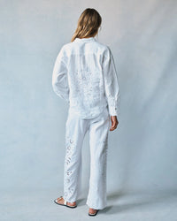 Eyelet Embroidered Shirt