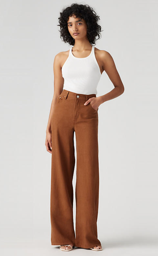 Levi's XL Straight Sorrel Horse Linen