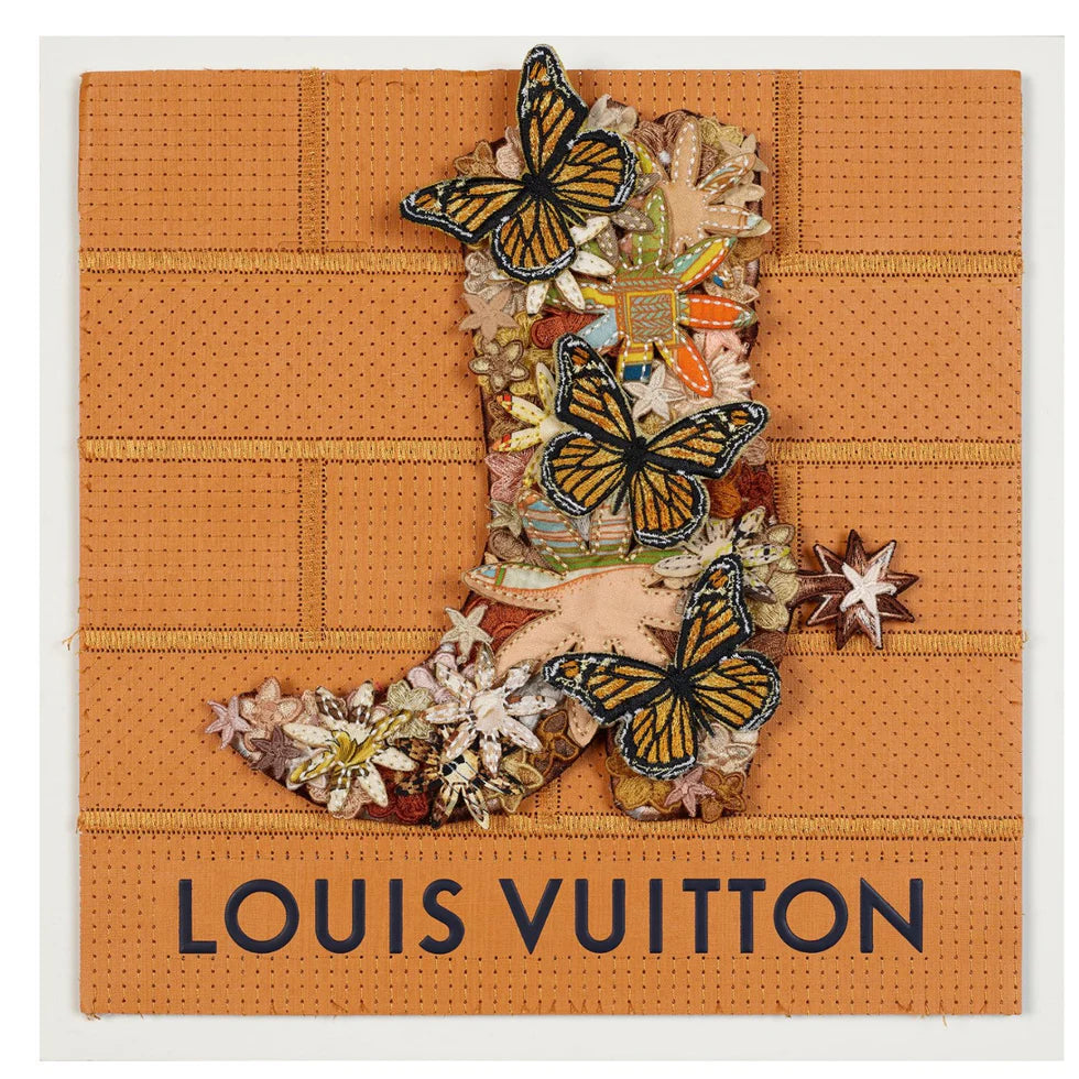 Stephen Wilson Studio Louis Vuitton Gypsy Boot 12"x12"
