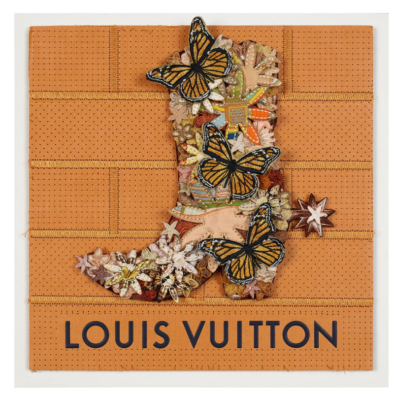 Stephen Wilson Studio Louis Vuitton Gypsy Boot 12"x12"
