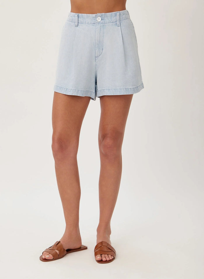 Bella Dahl Pleated Short Oasis Spray Wash