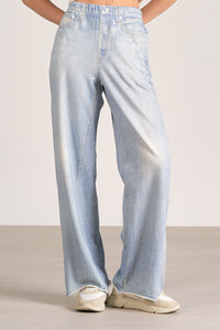 Denim Stretch Pants