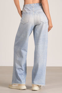 Denim Stretch Pants