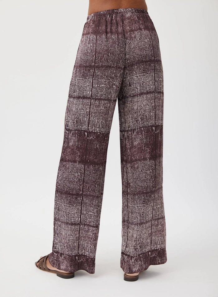 Bella Dahl Wide leg w/ Wide Hem Asilah Textured Print